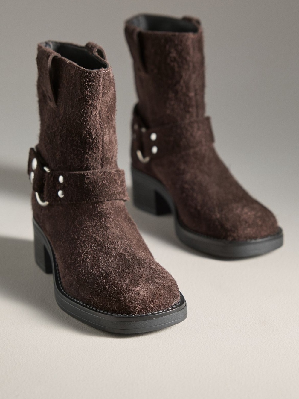 Anthropologie short moto boots - Picture 8 of 9